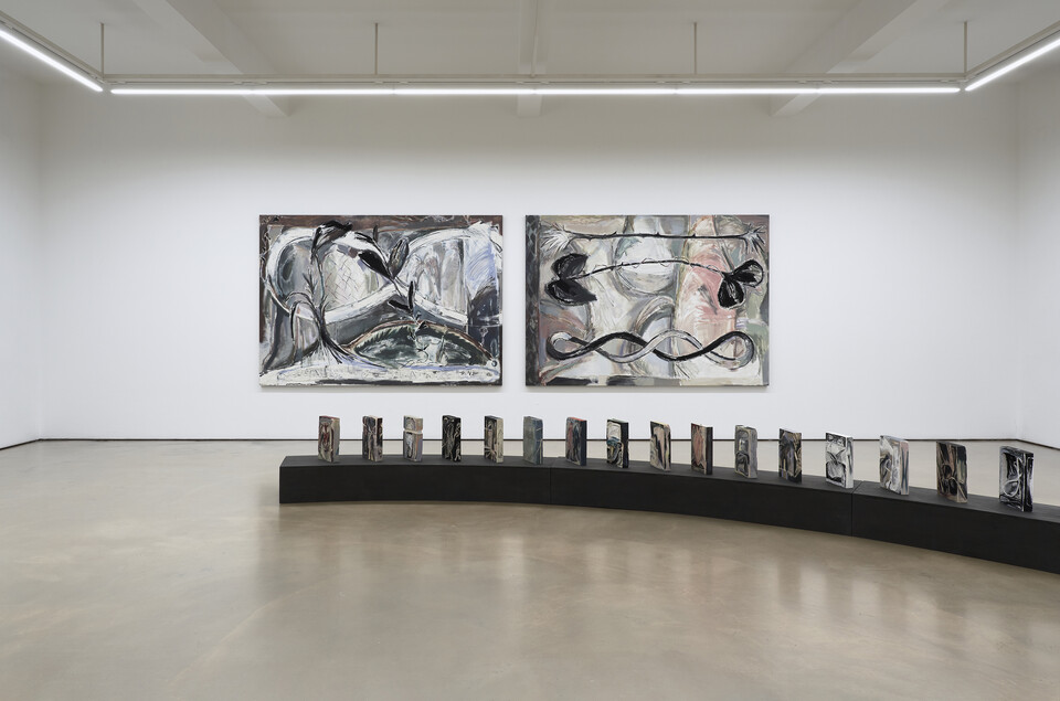 유리 개인전 ‘투명한 고리’ 전경. 사진=학고재