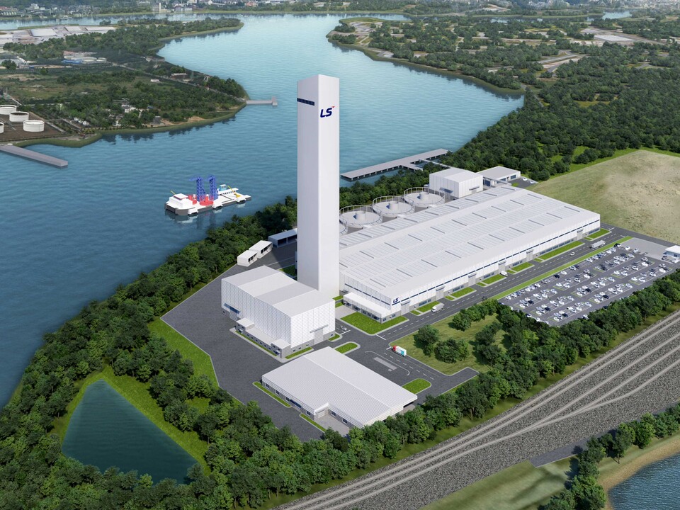 LS전선 미국 자회사, LS그린링크의 미국 버지니아주 해저케이블 공장 조감도. 사진=LS