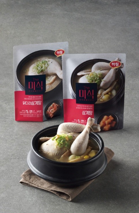 하림 더미식 ‘삼계탕’, ‘닭다리 삼계탕’. 사진=하림