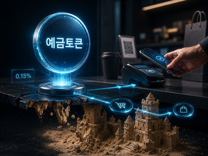 예금토큰 '0.15% 초저수수료' 추진...부수 거래 없인 '모래성'